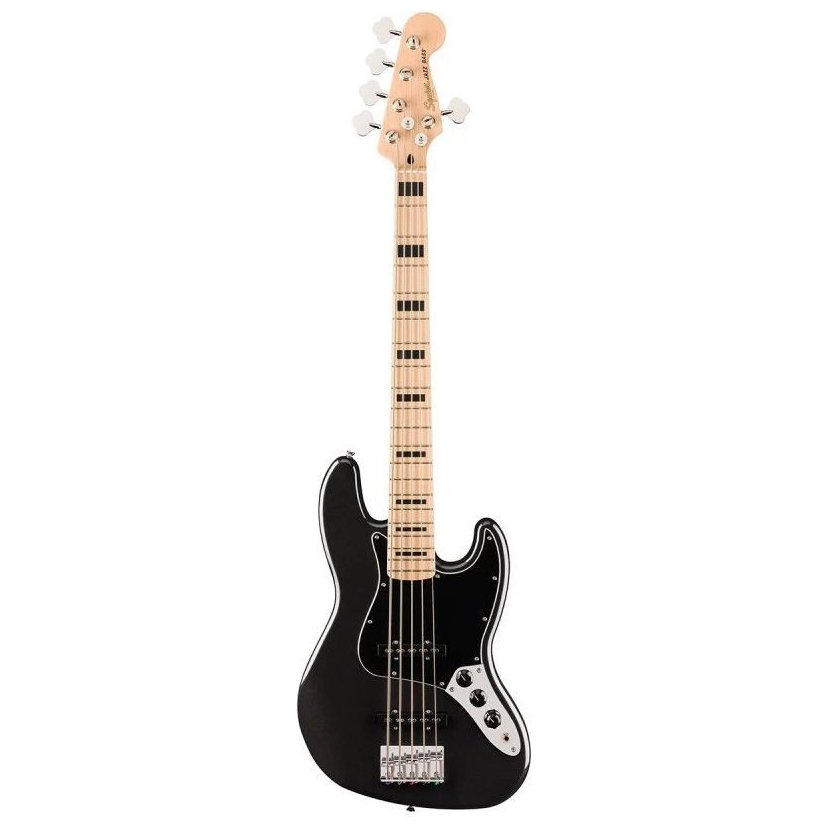 Squier by Fender Affinity Series Active Jazz Bass V Black