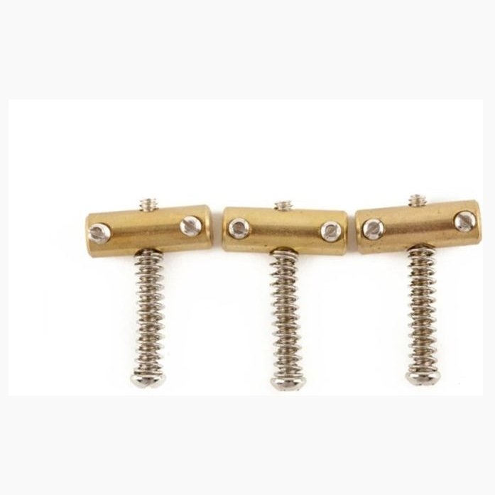 Fender American Vintage Telecaster Compensated Bridge Saddles (3)