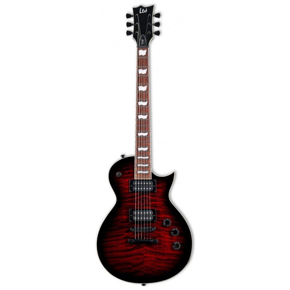 LTD EC-256QM (See Thru Black Cherry Sunburst)
