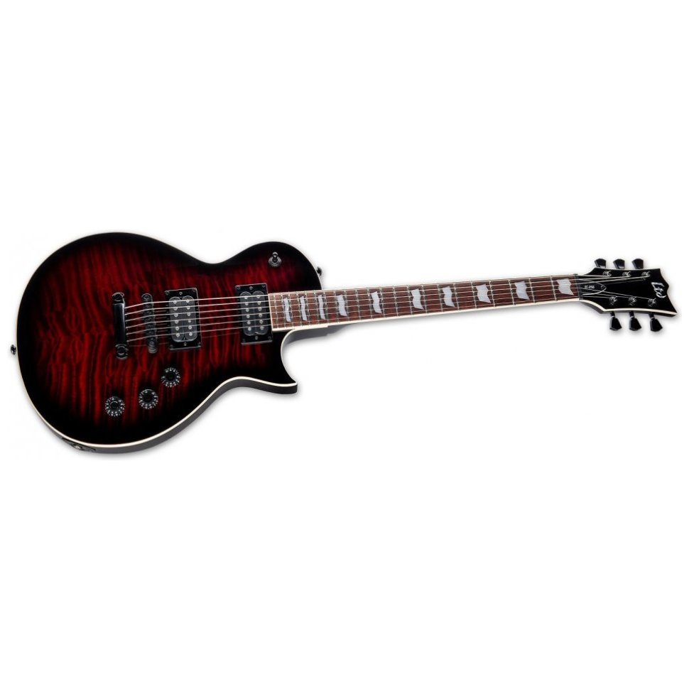 LTD EC-256QM (See Thru Black Cherry Sunburst)