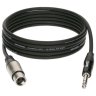 Klotz GRG1FP01.5 Greyhound Microphone Cable Female Xlr Balanced Jack 1.5 M Klotz GRG1FP01.5 Greyhound Microphone Cable Female Xlr Balanced Jack 1.5 M