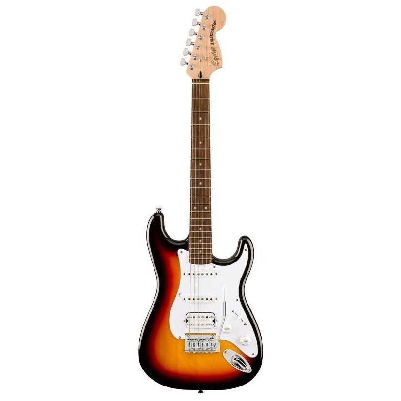 Squier by Fender Affinity Series Stratocaster Junior HSS 3 Color Sunburst