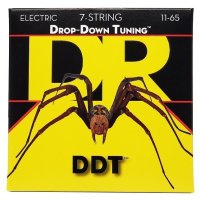 DR STRINGS DDT DROP DOWN TUNING ELECTRIC - EXTRA HEAVY 7 STRING (11-65)