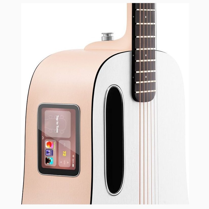 Lava Me play (36") Light Peach / Frost White (Lite Bag)