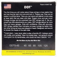 DR STRINGS DDT DROP DOWN TUNING BASS 5-STRING - MEDIUM (45-125)