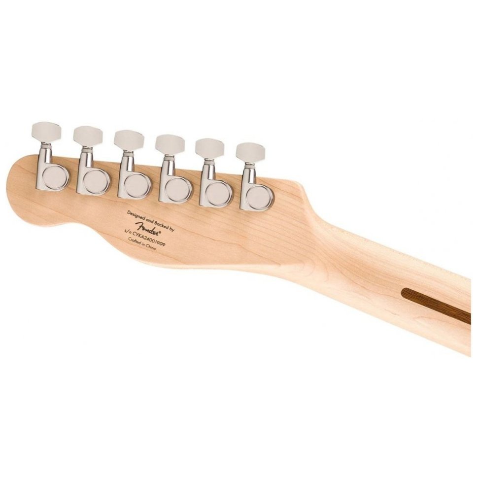 Squier by Fender Affinity Series Telecaster Flame Maple Top Crimson Red Transparent