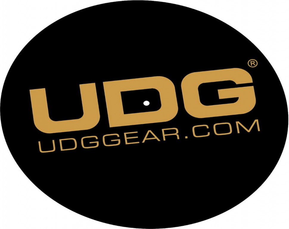 UDG Turntable Slipmat Set Black/Golden
