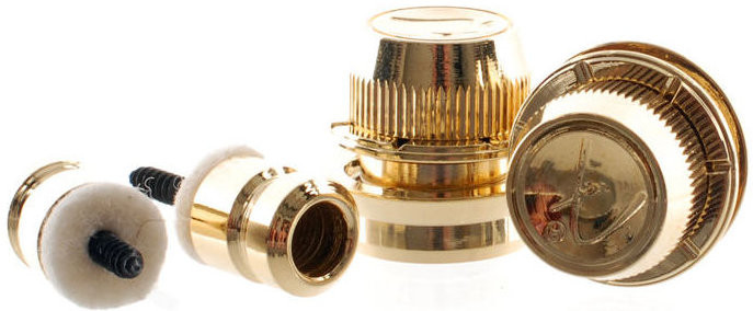 Fender SCHALLER STRAP LOCKS GOLD Fender SCHALLER STRAP LOCKS GOLD