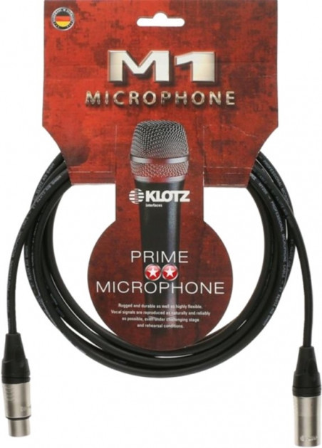 Klotz M1 PRIME MICROPHONE CABLE 2 M