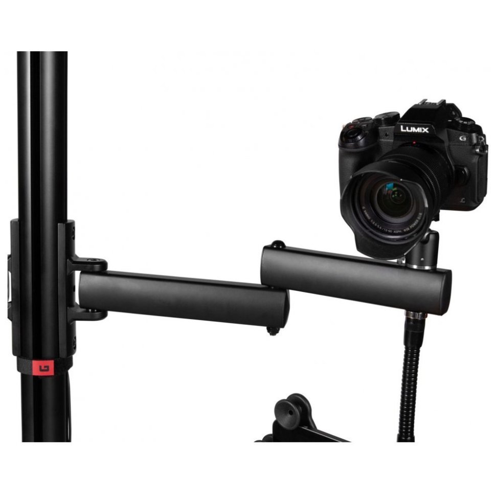 Gator Frameworks GFW-ID-CREATORTREE ID Series All-In-One Content Creator Tree with Light, Mic & Camera Attachments