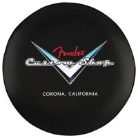 Fender 24&quot; Custom Shop Chevron Logo Barstool Black/Chrome