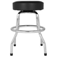 Fender 24&quot; Custom Shop Chevron Logo Barstool Black/Chrome