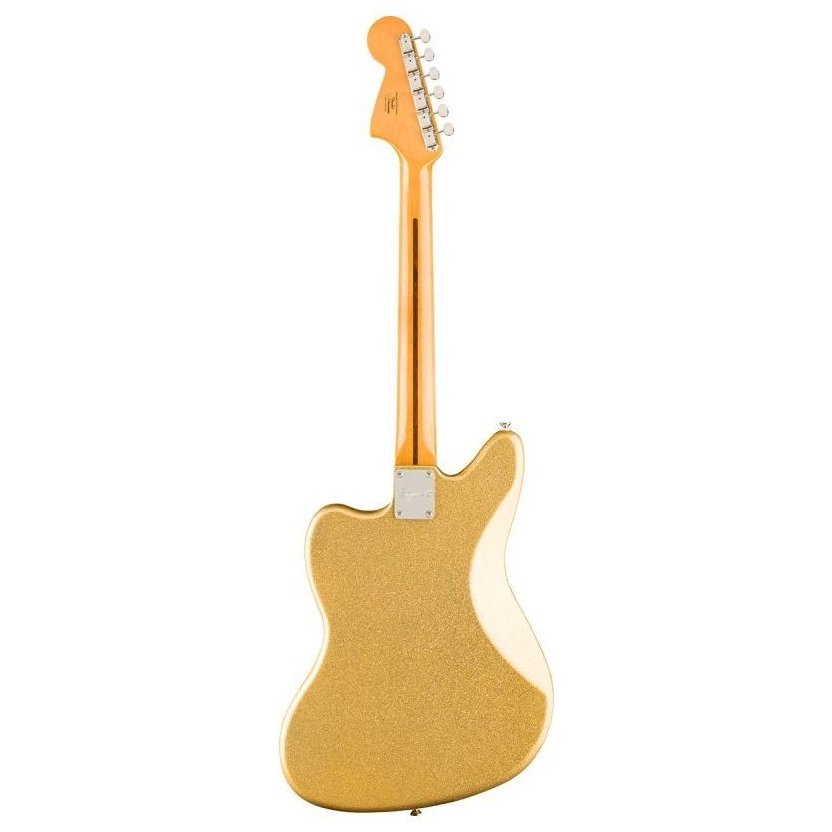 Squier By Fender Limited Edition Classic Vibe '70S Jaguar Matching Headstock Gold Sparkle