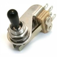 Fender 3-Position Guitar Toggle Switch With Black Tip