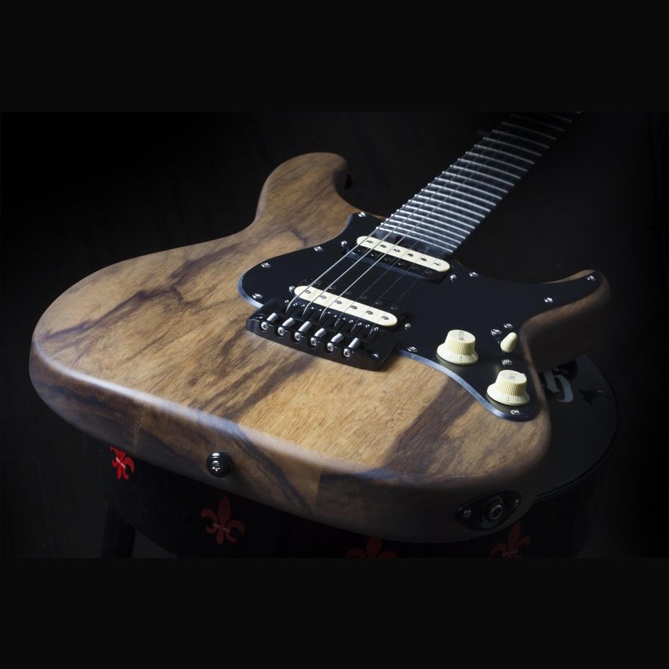 Schecter SUN VALLEY SS Exotic HT Black Limba NS