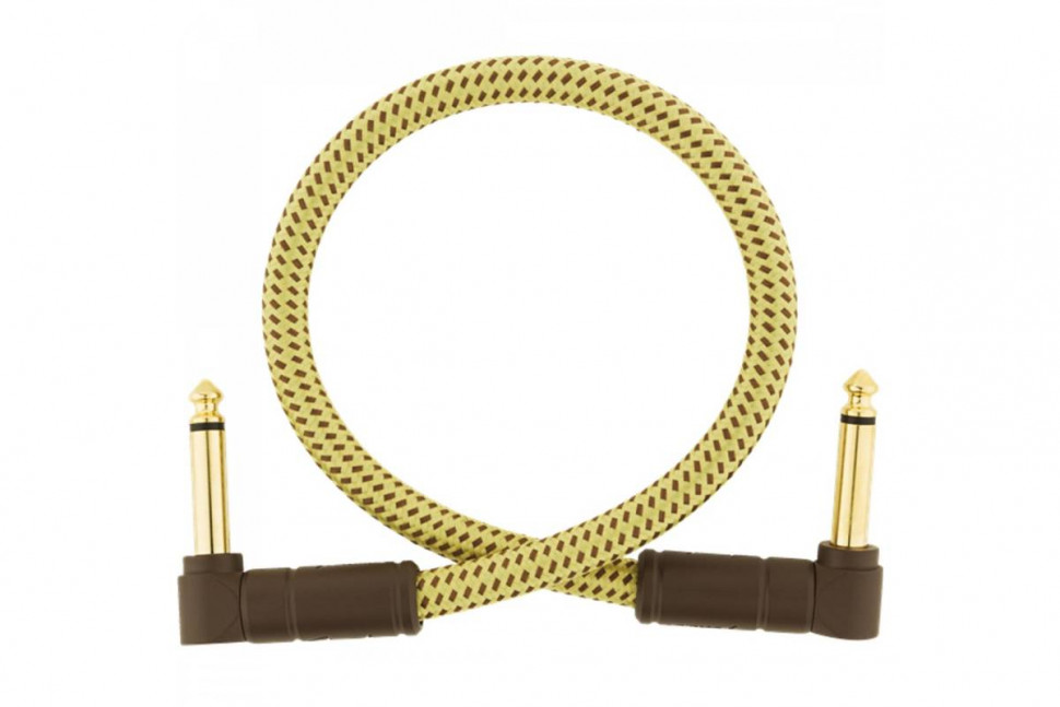Fender CABLE DELUXE SERIES 1' TWEED
