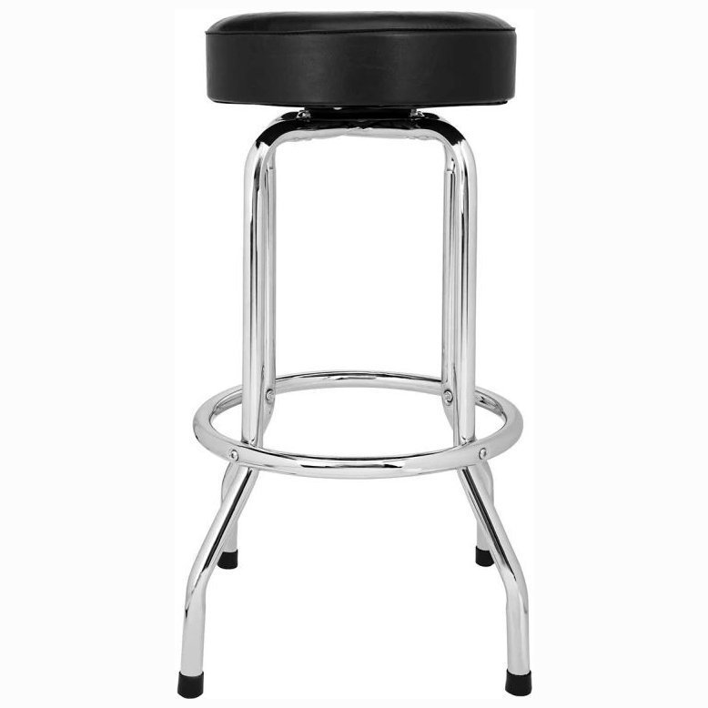Fender 30" Custom Shop Chevron Logo Barstool Black/Chrome