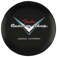 Fender 30&quot; Custom Shop Chevron Logo Barstool Black/Chrome