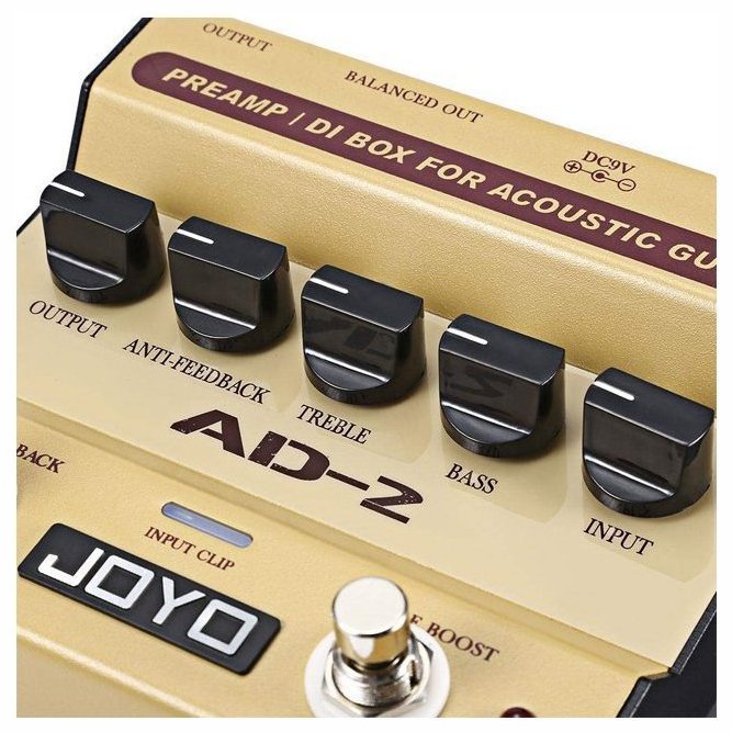 Joyo AD-2 Acoustic Guitar preamp and DI Box