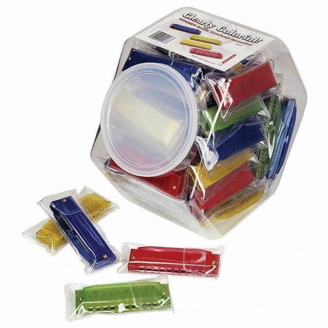 Hohner Beginner Translucent Harp M1110CA C-major (48 шт.)