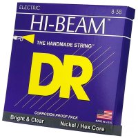 DR STRINGS HI-BEAM ELECTRIC - LIGHT LIGHT (8-38)