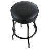 Fender 30" Embossed Black Logo Barstool Black