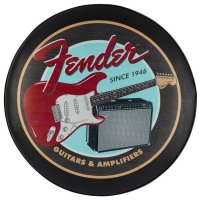 Fender 30&quot; Guitars and Amps Pick Pouch Barstool Black