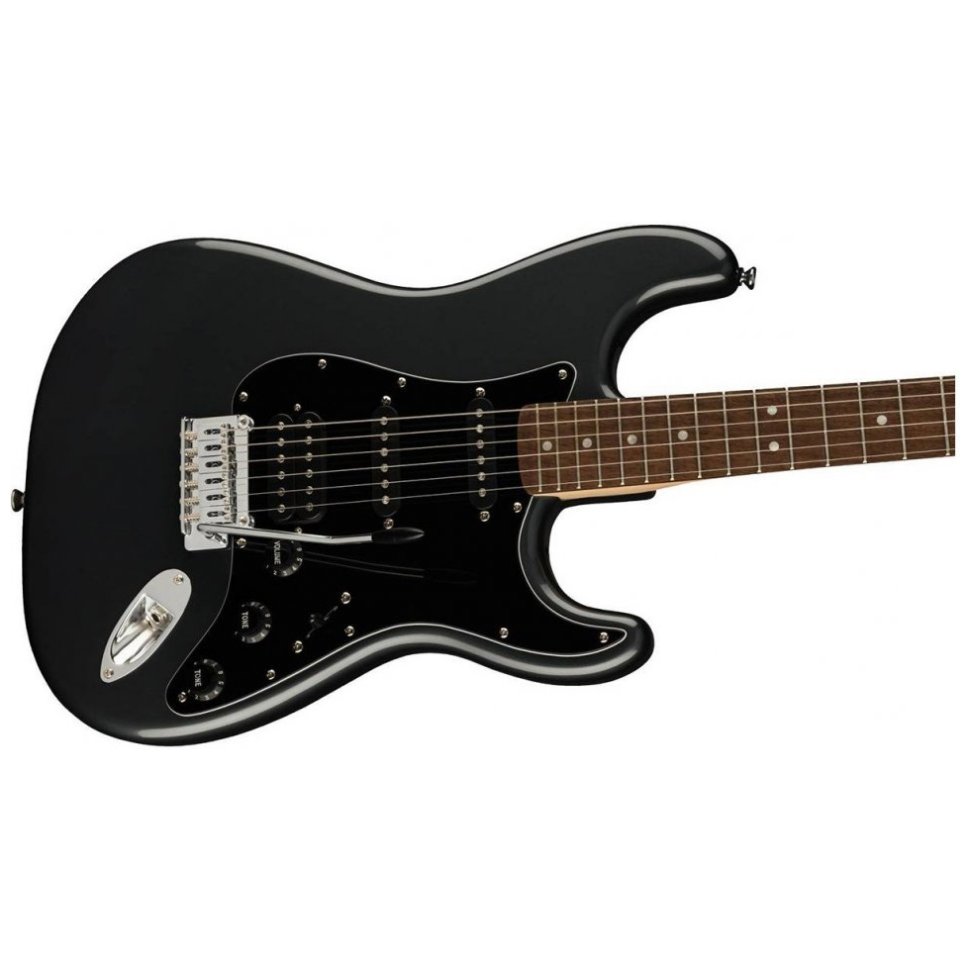 Squier by Fender Affinity Series Strat Pack Hss Charcoal Frost Metallic