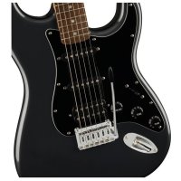 Squier by Fender Affinity Series Strat Pack Hss Charcoal Frost Metallic