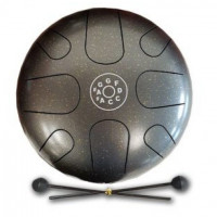 Palm Percussion METAL TONGUE DRUM 8 LEAFS SPOT GREY