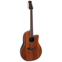 Ovation Celebrity Traditional Plus CS24P Mid Cutaway Figured Koa