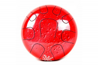 Palm Percussion METAL TONGUE DRUM 9 LEAFS RED SPLASH