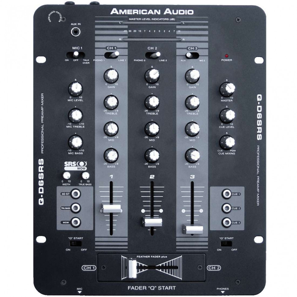 American Audio Q-D6 SRS