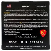 DR STRINGS NEON GEEN ELECTRIC - HEAVY (11-50)