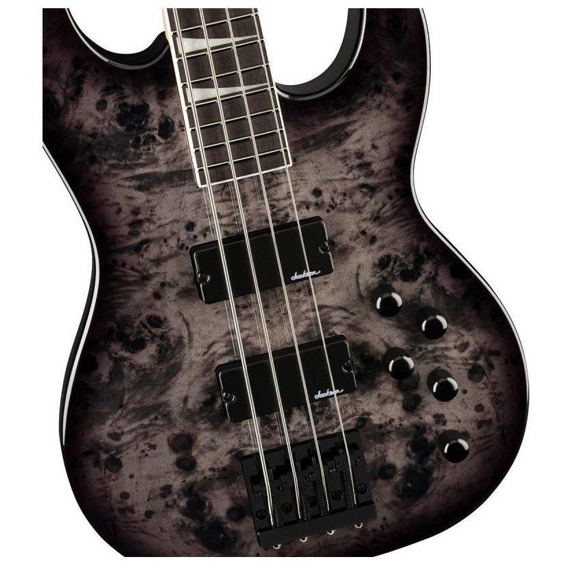 Jackson  JS Series JS3P Concert Bass Transparent Black