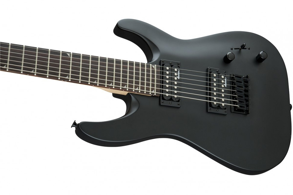 Jackson Js22-7 Dinky Ah Satin Black