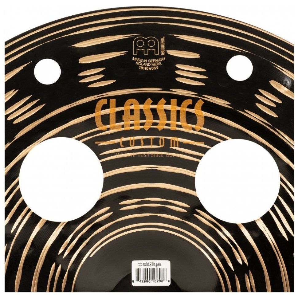 Meinl CC-18DASTK Classics Custom Dark Trash Stack 18"