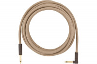 Fender 18.6' ANGLED FESTIVAL INSTRUMENT CABLE PURE HEMP NATURAL