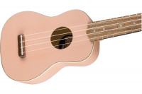 Fender UKULELE VENICE SOPRANO SHELL PINK WN