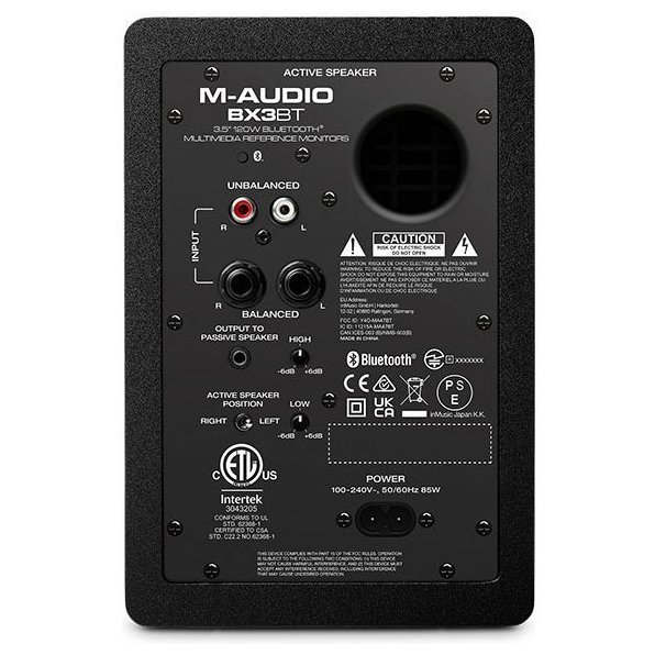 M-Audio BX3 BT Bluetooth Monitors
