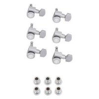 Fender Locking Stratocaster/Telecaster Tuning Machine Sets Brushed Chrome