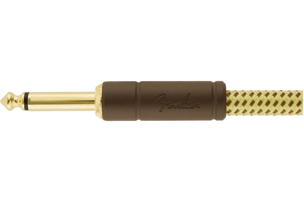 Fender CABLE DELUXE SERIES 18.6' ANGLED TWEED