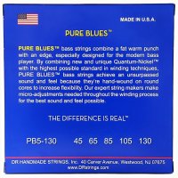 DR STRINGS PURE BLUES BASS - MEDIUM - 5-STRING (45-130)