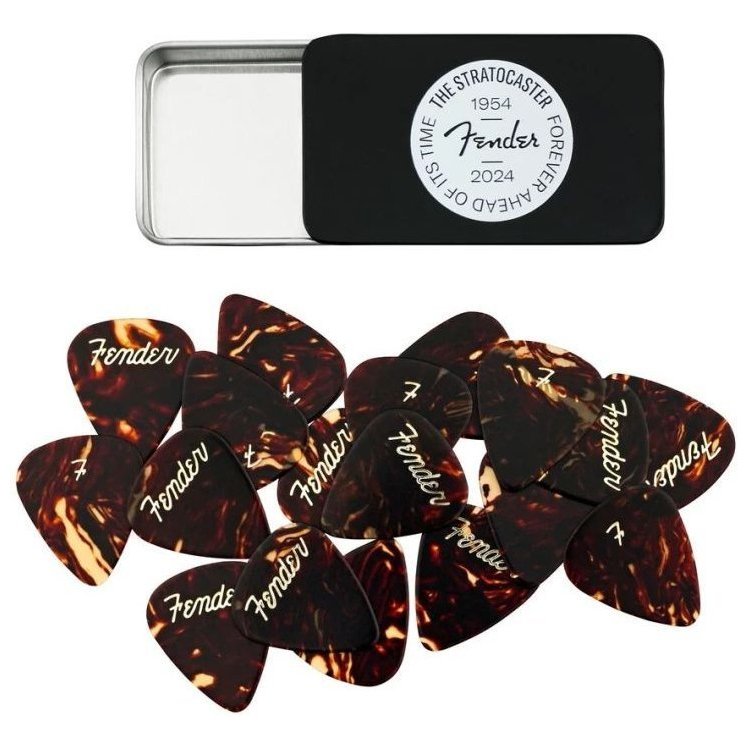 Fender 70th Anniversary Pick Tin-12 Picks