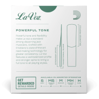 D'Addario LA VOZ - ALTO SAX MEDIUM SOFT (1ШТ)