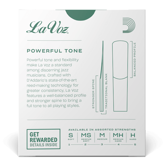 D'Addario LA VOZ - ALTO SAX MEDIUM SOFT (1ШТ) D'Addario LA VOZ - ALTO SAX MEDIUM SOFT (1ШТ)