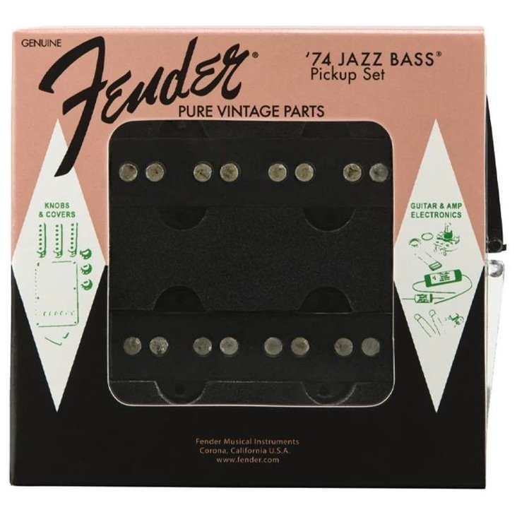 Fender Pure Vintage '74 Jazz Bass Pickup Set Fender Pure Vintage '74 Jazz Bass Pickup Set