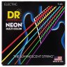 DR STRINGS NEON MULTI-COLOR ELECTRIC - LIGHT HEAVY (9-46)