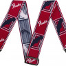Fender 2" WEIGHLESS MONOGRAMMED STRAP RED/WHITE/BLUE