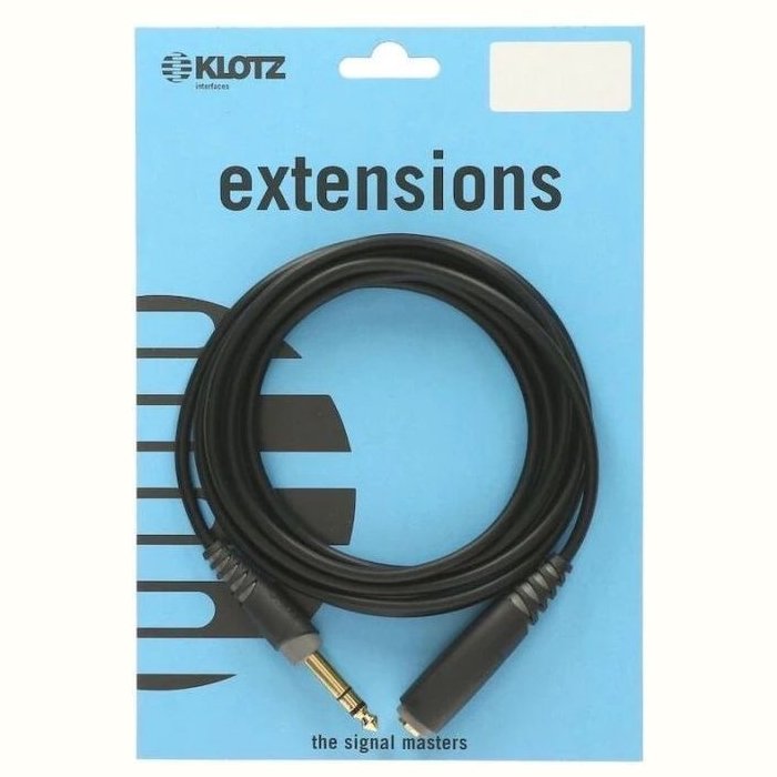 Klotz AS-EX2 EXTENSION CABLE BLACK 6 M